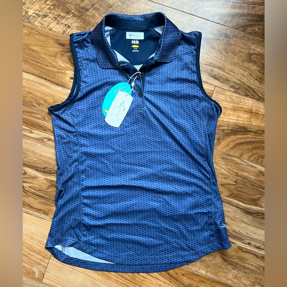Greg Norman Women’s Golf Shirt NWT